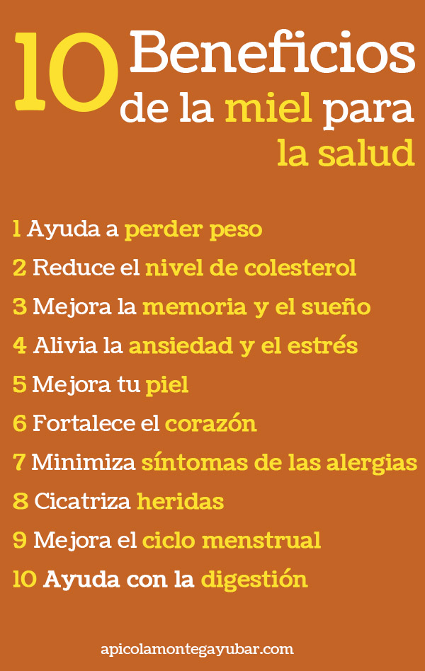 beneficios y propiedades de la miel