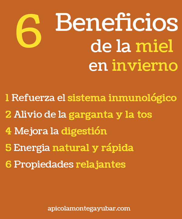 beneficios de la miel en invierno